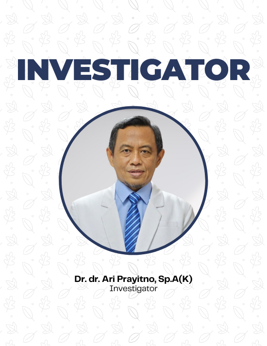 Dr. dr. Ari Prayitno, Sp.A(K)